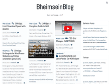Tablet Screenshot of bheimseinblog.de